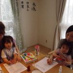 子供たちも一緒にレッスンに参加